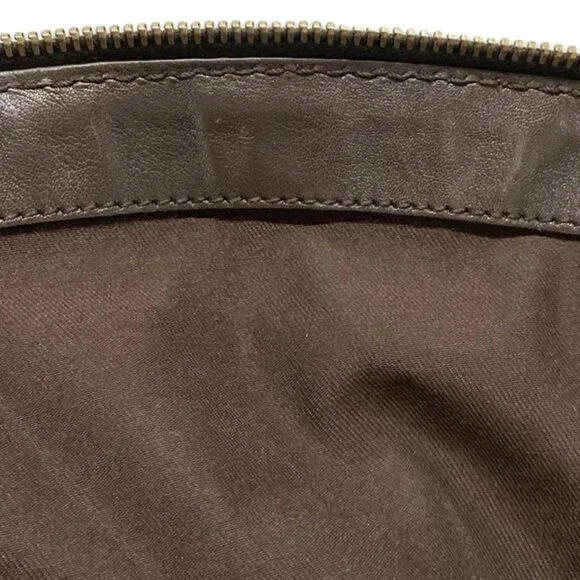 GUCCI Sukey, GG Pattern Beige Dark Brown Black Jacquard Leather - 506-060625